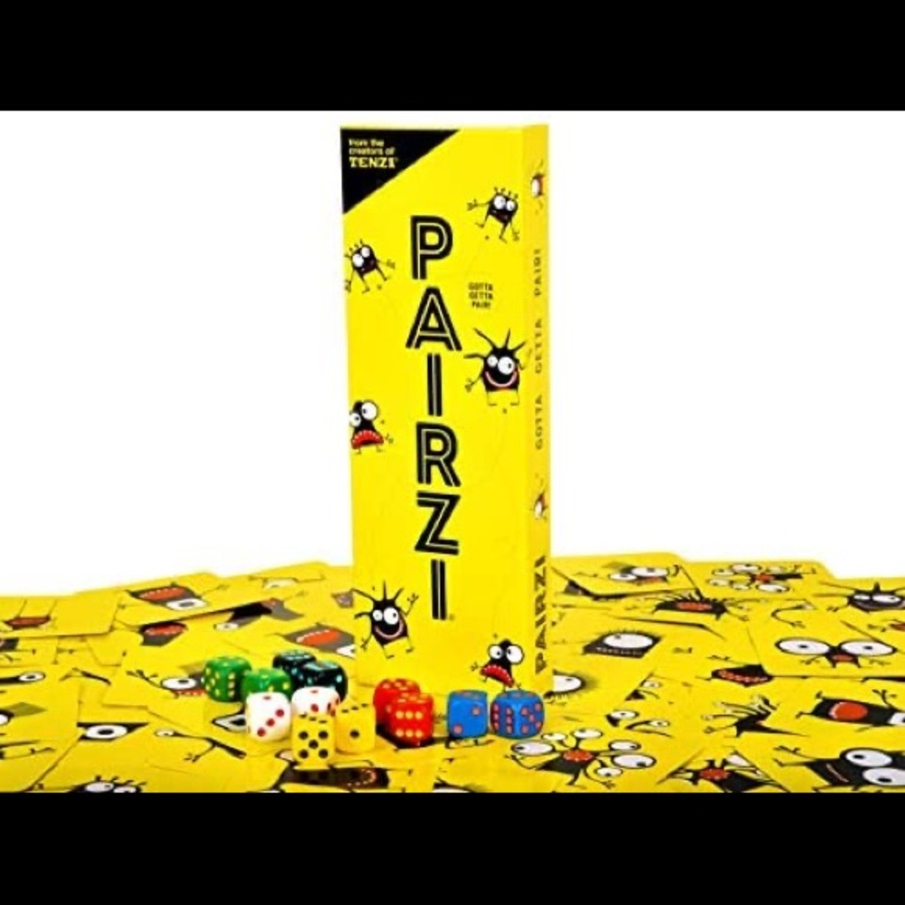 PAIRZI CARD GAME A hit from the franchise of TENZI, SLAPZI,ITZI. PAIRZI Game